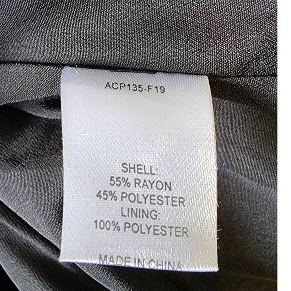 Lovers and Friends Macie Hi-Rise Belted Black Satin Joggers XL NWOT - Picture 6 of 10